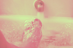 Bubble Bath Foot