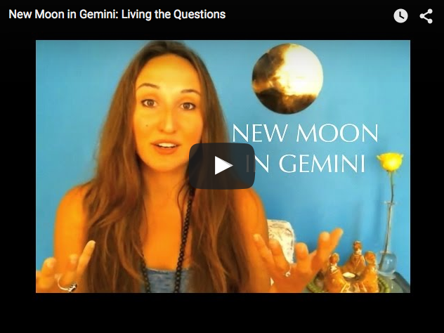 New Moon in Gemini: Living the Questions