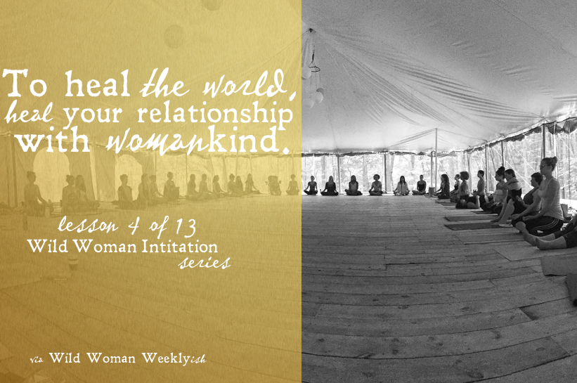 To Heal the World, Heal Your Relationship with Womankind {Wild Woman Initiation Series: Lesson 4}