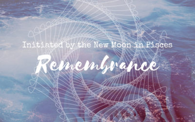 Remembrance of the Sacred: A Talk for the New Moon in Pisces