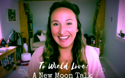 To Wield Love: A New Moon Talk ~ Chris Maddox