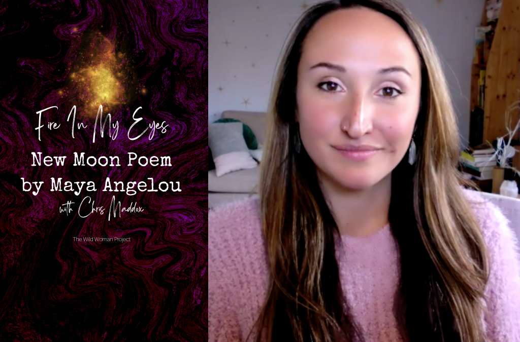 Fire In My Eyes: New Moon Poem & Journaling Inquiry