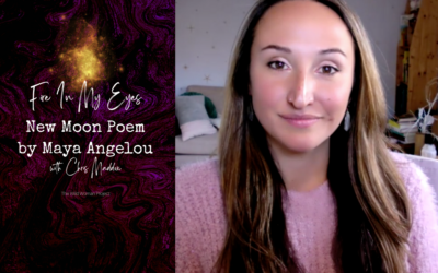 Fire In My Eyes: New Moon Poem & Journaling Inquiry
